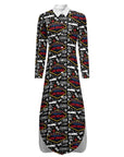 Baha Ranch Rodeo Vegas Women's Western Duster Dress
