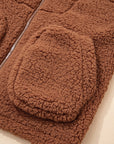 Bethany Up Hooded Sherpa Jacket