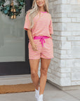 Estelle Casual Terry Short Lounge Set