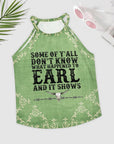 Baha Ranch What Happened to Earl Women's Tank Top