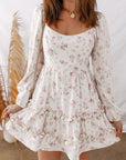 Lottie Detail Flared Mini Dress