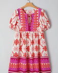 Penny Lace Up Mini Dress