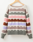 Zelda Sleeve Drop Shoulder Sweater