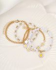 April Beaded Chain Bracelet Set
