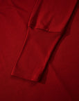 Solid Extended Cuff Long Sleeve Top