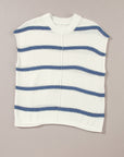 Stripe Batwing Sleeve Sweater Tee
