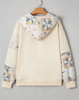 Dakota Geo Pattern Patchwork Hoodie