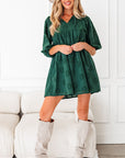 Beth Sleeve Swing Mini Dress