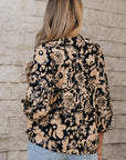 Camilla Bracelet Sleeve Boho Blouse