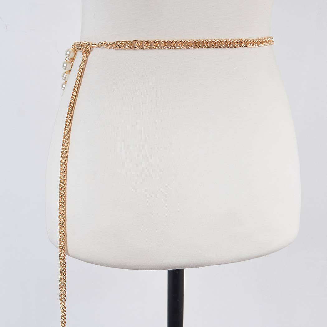 Oversize Layered Chain Belt