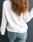 Madison Transfer Printing Crewneck Pullover