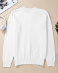 Thankful Embroidered Sweater