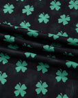 St Patrick Shamrock Mesh Long Sleeve Bodysuit