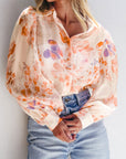 Amiyah Balloon Sleeve Loose Shirt