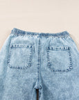 Yamileth Waistband Loose Straight Pants
