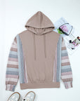 Anaya Colorblock Patchwork Baggy Hoodie