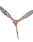 HILASON W. H. Leather Headstall & Breast Collar Set Tan – Hilason