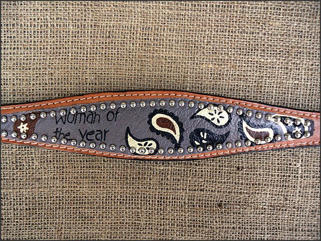 HILASON W. H. Leather Headstall &amp; Breast Collar Set Tan – Hilason