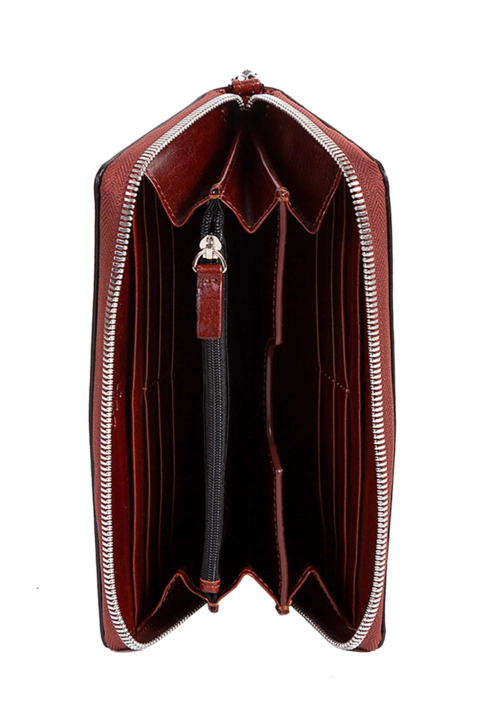 Zip Around Slim Clutch - 4005