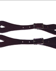 Hilason Burgundy Latigo Leather Spur Straps Western Cowboy