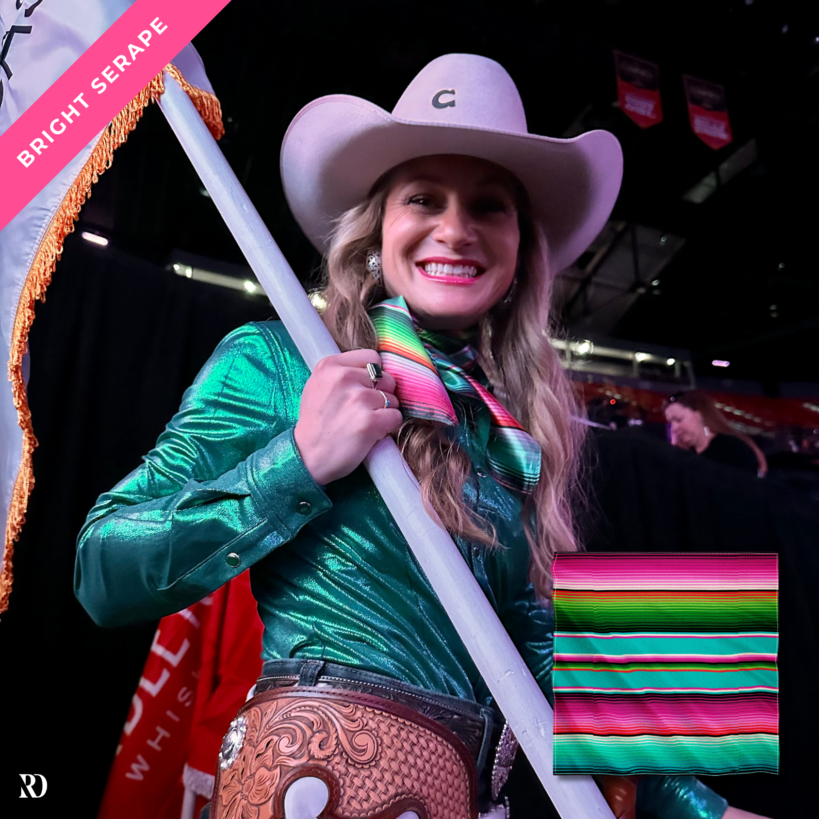BRIGHT SERAPE WILD RAG