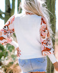 Madison Patch Bishop Sleeve Sweater
