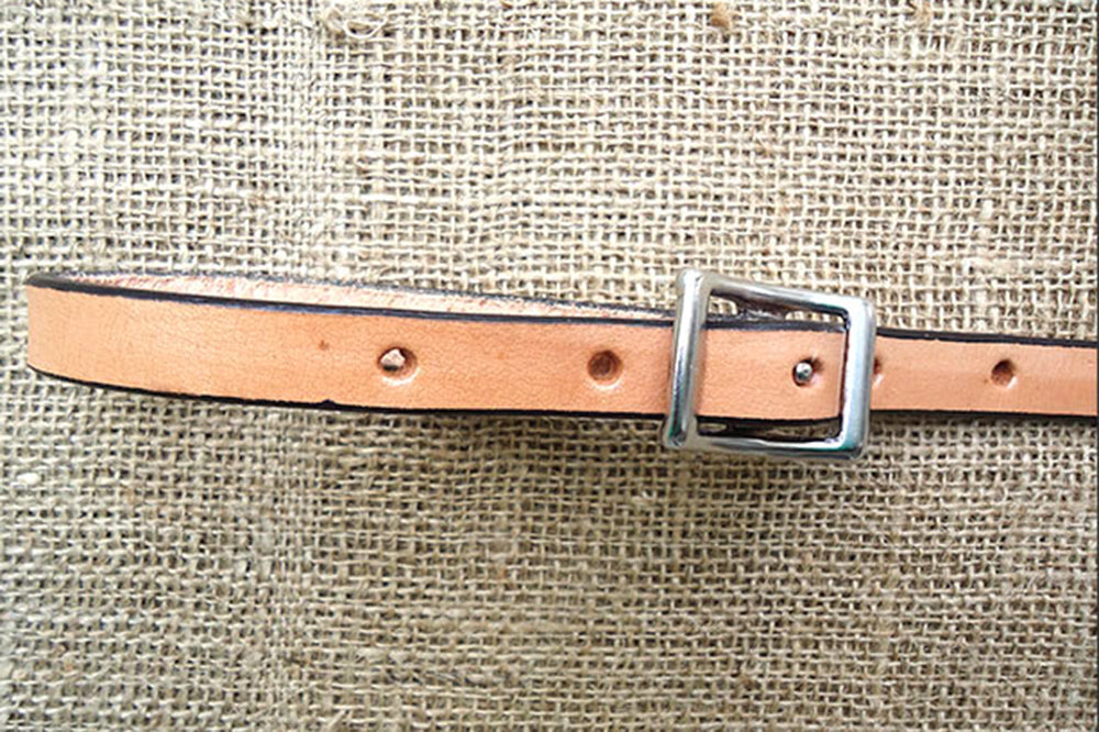 28" Hilason Western Horse Roping Tie Down Strap Snap Dark Brown