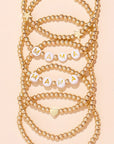 Milana Plated Beaded Bracelet Set