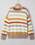 Wrenleigh Colorblock Drop Shoulder PLUS Sweater