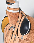 Western Horse Wade Saddle American Leather Ranch Roping Tan