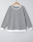 Amelia Side Slits Loose Sweatshirt