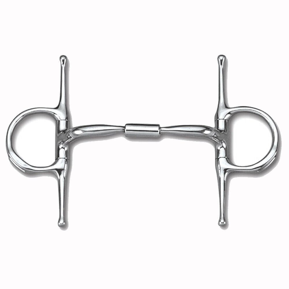 4 3/4 in Myler Full Cheek with Hooks Comfort Snaffle Wide Barrel –