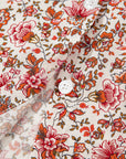 Carter Notched Puff Sleeve Blouse
