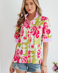 Rebekah Collar Short Sleeve Shirt