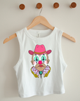 Rodeo Clown Cropped Tank