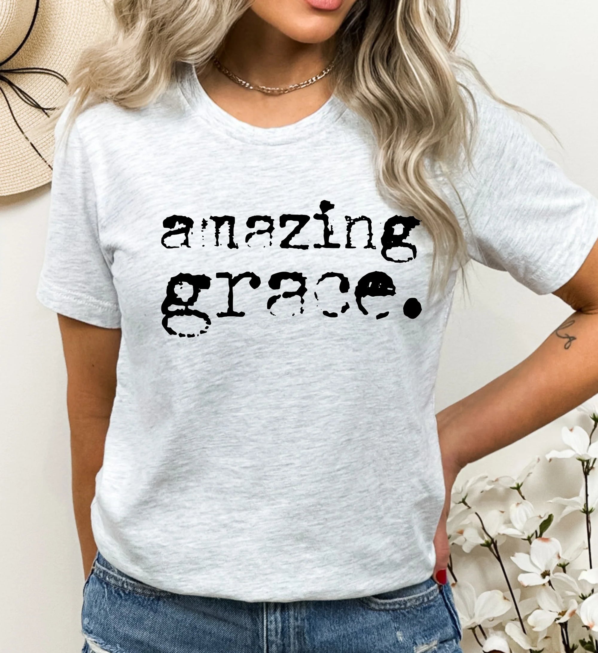 AMAZING GRACE. CREWNECK TEE/SWEATSHIRT PRESALE!