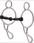 Hilason Stainless Steel Wonder Gag Horse Bit Sweet Iron Snaffle Mouth