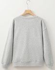 Emma Nutcracker Print Christmas Sweatshirt