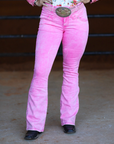 JOLENE BOOTCUT - HOT PINK