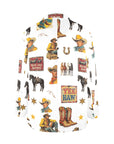 Baha Ranch Vintage Cowboy Collage Western Women's Blazer