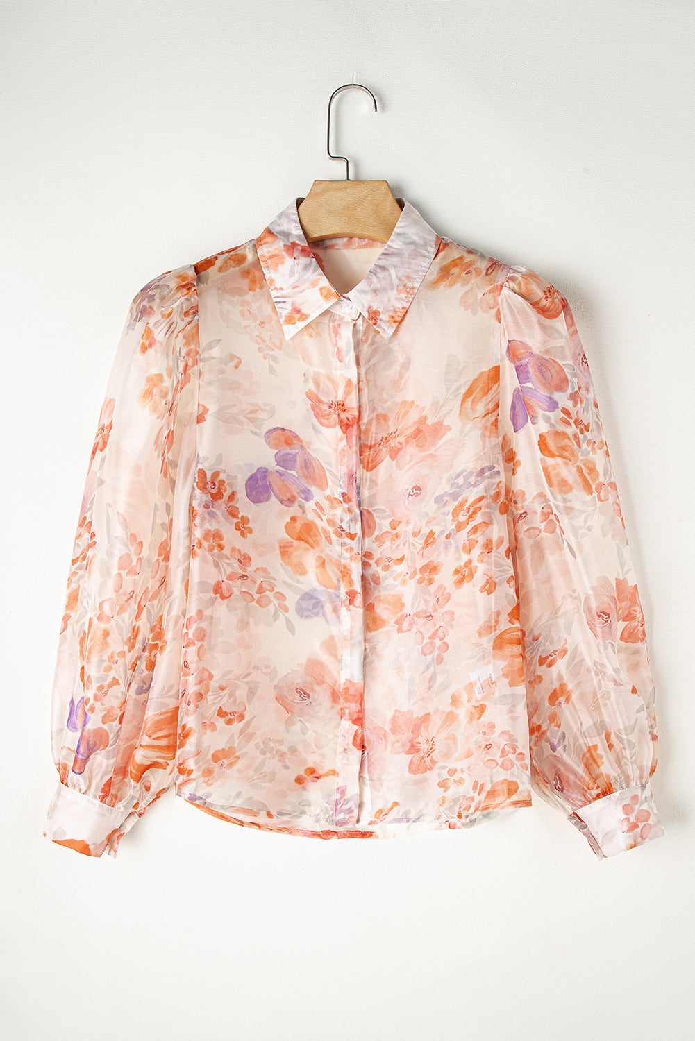 Amiyah Balloon Sleeve Loose Shirt