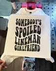 Lineman Gf TEE or CREWNECK (front & back design)