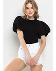 Balloon Sleeve Bodysuit
