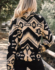 Clara Half Placket Plush Sweatshirt