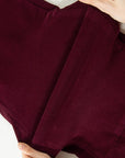 Solid Corduroy High Waist Wide Leg Pants