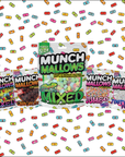 Munch Mallows - Marshmallow Candy - Unique Novelty Candy: Tooty Frooty Jumbo