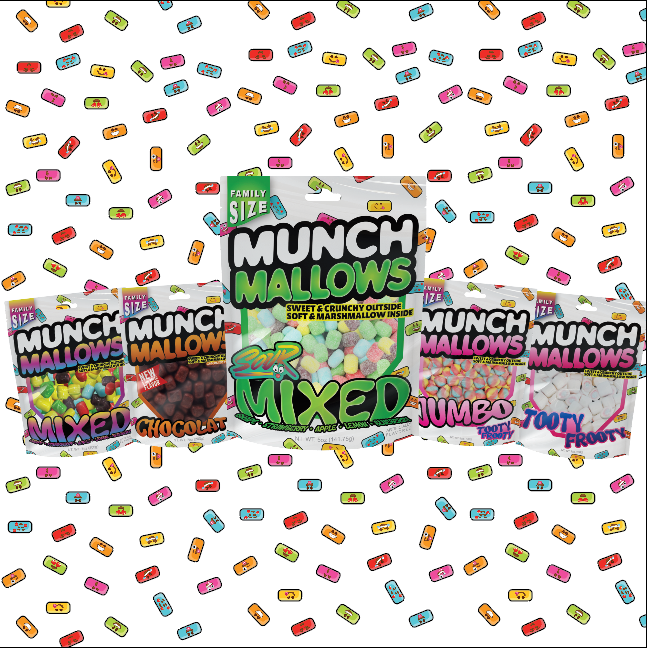 Munch Mallows - Marshmallow Candy - Unique Novelty Candy: Chocolate