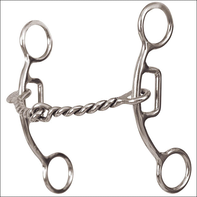 Classice Equine Goosetree Delight H. Bit Twisted Wire Snaffle