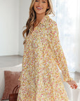 Kaiya Loose Shirt Dress Long Sleeve