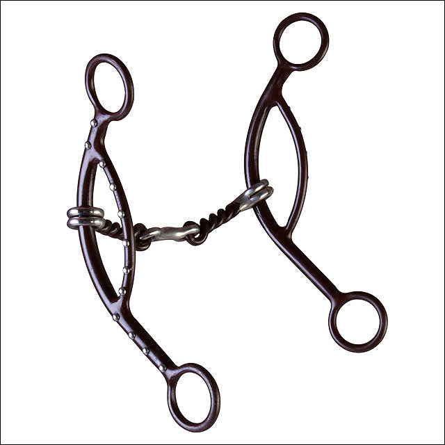 HILASON Western Horse Stainless Steel Gag Bit
